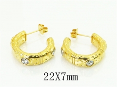 HY Wholesale Earrings 316L Stainless Steel Popular Jewelry Earrings-HY48E0038HHQ