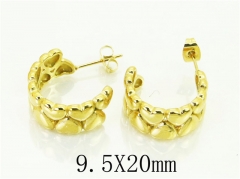 HY Wholesale Earrings 316L Stainless Steel Popular Jewelry Earrings-HY80E0786OE