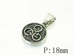 HY Wholesale Pendant Jewelry 316L Stainless Steel Jewelry Pendant-HY22P1149OR