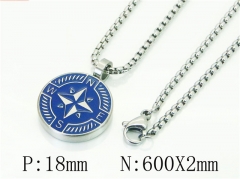 HY Wholesale Necklaces Stainless Steel 316L Jewelry Necklaces-HY41N0171HJZ