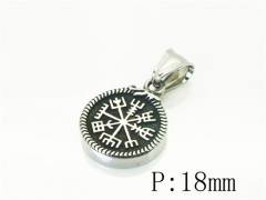 HY Wholesale Pendant Jewelry 316L Stainless Steel Jewelry Pendant-HY22P1142OQ
