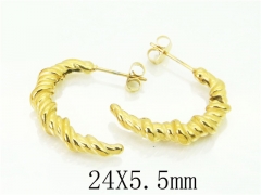 HY Wholesale Earrings 316L Stainless Steel Popular Jewelry Earrings-HY48E0009HZZ