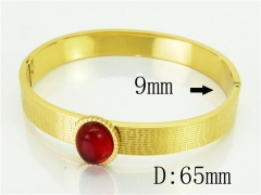 HY Wholesale Bangles Jewelry Stainless Steel 316L Fashion Bangle-HY80B1695HIX