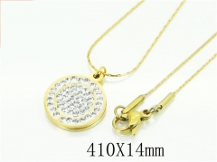 HY Wholesale Necklaces Stainless Steel 316L Jewelry Necklaces-HY12N0631MLF