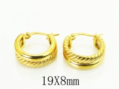 HY Wholesale Earrings 316L Stainless Steel Popular Jewelry Earrings-HY48E0052HYY