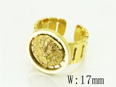 HY Wholesale Rings Jewelry Stainless Steel 316L Rings-HY80R0012ME