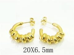 HY Wholesale Earrings 316L Stainless Steel Popular Jewelry Earrings-HY48E0010HAA