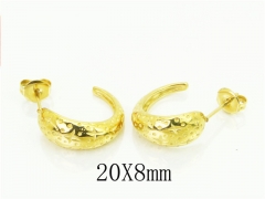 HY Wholesale Earrings 316L Stainless Steel Popular Jewelry Earrings-HY48E0030HBB