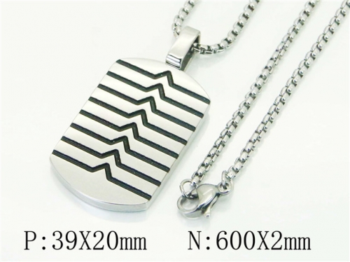HY Wholesale Necklaces Stainless Steel 316L Jewelry Necklaces-HY41N0185HIQ