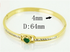 HY Wholesale Bangles Jewelry Stainless Steel 316L Fashion Bangle-HY80B1698HJQ