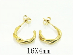 HY Wholesale Earrings 316L Stainless Steel Popular Jewelry Earrings-HY48E0007HCC