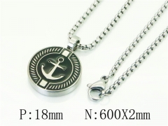 HY Wholesale Necklaces Stainless Steel 316L Jewelry Necklaces-HY41N0170HJX