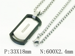 HY Wholesale Necklaces Stainless Steel 316L Jewelry Necklaces-HY41N0199HPA
