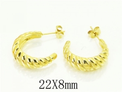 HY Wholesale Earrings 316L Stainless Steel Popular Jewelry Earrings-HY80E0789OQ