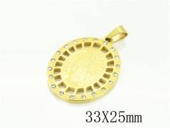HY Wholesale Pendant Jewelry 316L Stainless Steel Jewelry Pendant-HY12P1714KW