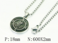 HY Wholesale Necklaces Stainless Steel 316L Jewelry Necklaces-HY41N0173HRR