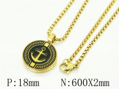 HY Wholesale Necklaces Stainless Steel 316L Jewelry Necklaces-HY41N0152HKD