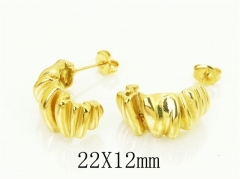 HY Wholesale Earrings 316L Stainless Steel Popular Jewelry Earrings-HY48E0026HSS