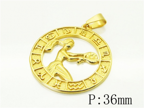 HY Wholesale Pendant Jewelry 316L Stainless Steel Jewelry Pendant-HY22P1132PY