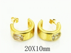 HY Wholesale Earrings 316L Stainless Steel Popular Jewelry Earrings-HY48E0039HHE