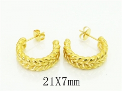 HY Wholesale Earrings 316L Stainless Steel Popular Jewelry Earrings-HY48E0036HEE