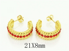 HY Wholesale Earrings 316L Stainless Steel Popular Jewelry Earrings-HY48E0037HHE