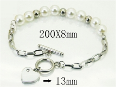 HY Wholesale Jewelry 316L Stainless Steel Earrings Necklace Jewelry Set-HY80B1680NZ