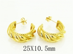 HY Wholesale Earrings 316L Stainless Steel Popular Jewelry Earrings-HY48E0032HCC