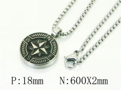 HY Wholesale Necklaces Stainless Steel 316L Jewelry Necklaces-HY41N0172HJC