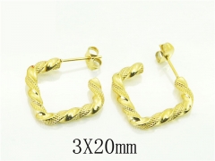 HY Wholesale Earrings 316L Stainless Steel Popular Jewelry Earrings-HY80E0772OW
