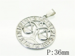 HY Wholesale Pendant Jewelry 316L Stainless Steel Jewelry Pendant-HY22P1127OF