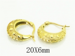 HY Wholesale Earrings 316L Stainless Steel Popular Jewelry Earrings-HY48E0058HBB