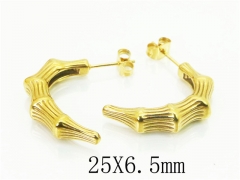 HY Wholesale Earrings 316L Stainless Steel Popular Jewelry Earrings-HY48E0016HUU