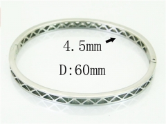 HY Wholesale Bangles Jewelry Stainless Steel 316L Fashion Bangle-HY62B0682HMG