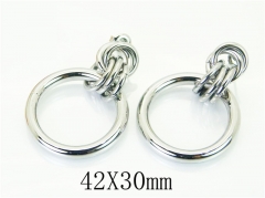 HY Wholesale Earrings 316L Stainless Steel Popular Jewelry Earrings-HY05E2115HME