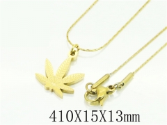HY Wholesale Necklaces Stainless Steel 316L Jewelry Necklaces-HY12N0638ME