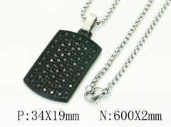 HY Wholesale Necklaces Stainless Steel 316L Jewelry Necklaces-HY41N0184IIS