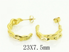 HY Wholesale Earrings 316L Stainless Steel Popular Jewelry Earrings-HY48E0040HDD