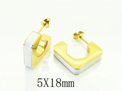 HY Wholesale Earrings 316L Stainless Steel Popular Jewelry Earrings-HY80E0779PL