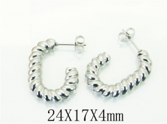 HY Wholesale Earrings 316L Stainless Steel Popular Jewelry Earrings-HY70E1364KC