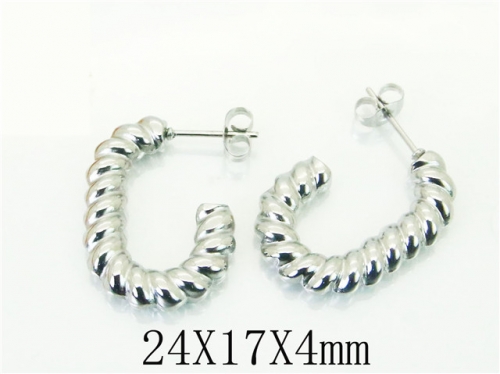 HY Wholesale Earrings 316L Stainless Steel Popular Jewelry Earrings-HY70E1364KC