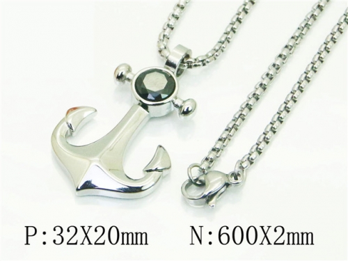 HY Wholesale Necklaces Stainless Steel 316L Jewelry Necklaces-HY41N0181HQQ