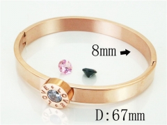 HY Wholesale Bangles Jewelry Stainless Steel 316L Fashion Bangle-HY62B0695HOS