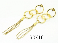 HY Wholesale Earrings 316L Stainless Steel Popular Jewelry Earrings-HY26E0460NL