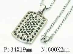 HY Wholesale Necklaces Stainless Steel 316L Jewelry Necklaces-HY41N0183IHR