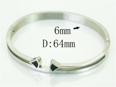HY Wholesale Bangles Jewelry Stainless Steel 316L Fashion Bangle-HY62B0687HMS