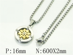 HY Wholesale Necklaces Stainless Steel 316L Jewelry Necklaces-HY41N0164HKD