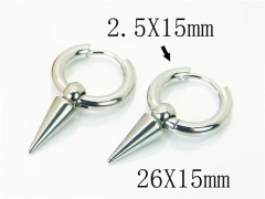 HY Wholesale Earrings 316L Stainless Steel Popular Jewelry Earrings-HY05E2107PE