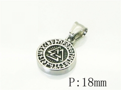 HY Wholesale Pendant Jewelry 316L Stainless Steel Jewelry Pendant-HY22P1146OW
