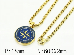 HY Wholesale Necklaces Stainless Steel 316L Jewelry Necklaces-HY41N0149HKW